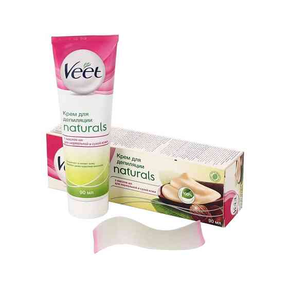 Veet Крем для депиляции Naturals с маслом ши 90 мл 