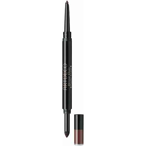 ARTDECO Тени-карандаш для бровей Duo Powder & Liner, 22 - hot cocoa 