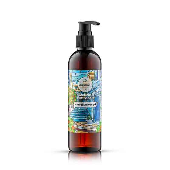 Гель для душа EcoCraft Mandarin and pink pepper, 250 мл 