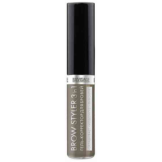 LUXVISAGE Гель-корректор для бровей BROW STYLER 3 in 1, 5 мл, 5.5 г, 1, латте 