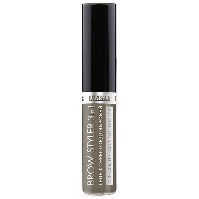 LUXVISAGE Гель-корректор для бровей BROW STYLER 3 in 1, 5 мл, 5.5 г, 1, латте  - изображение 1
