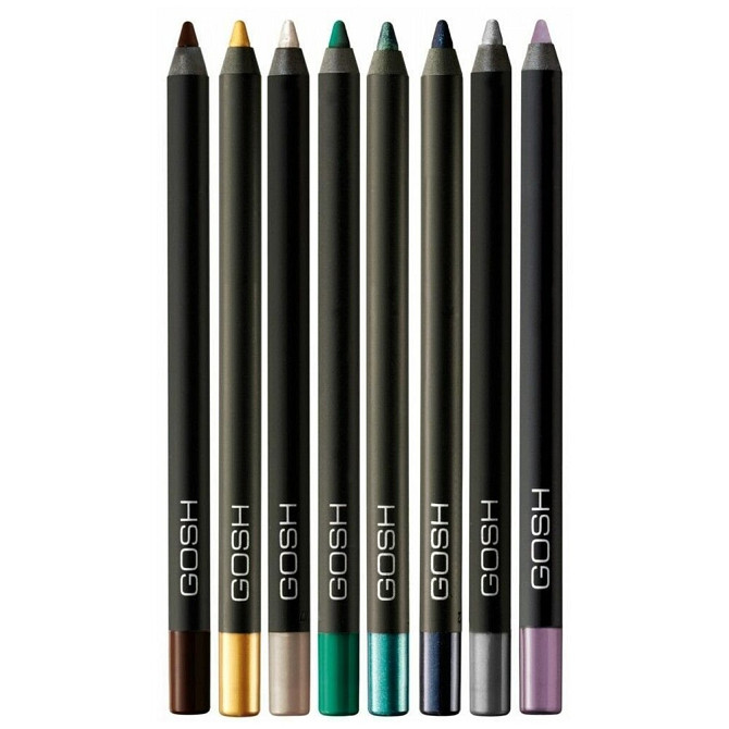 GOSH Карандаш для век Velvet Touch Eye Liner, оттенок 022 Carbon Black  - изображение 3