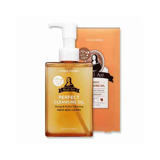 Etude гидрофильное масло Real Art Perfect Cleansing Oil, 185 мл 