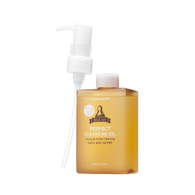 Etude гидрофильное масло Real Art Perfect Cleansing Oil, 185 мл  - изображение 2