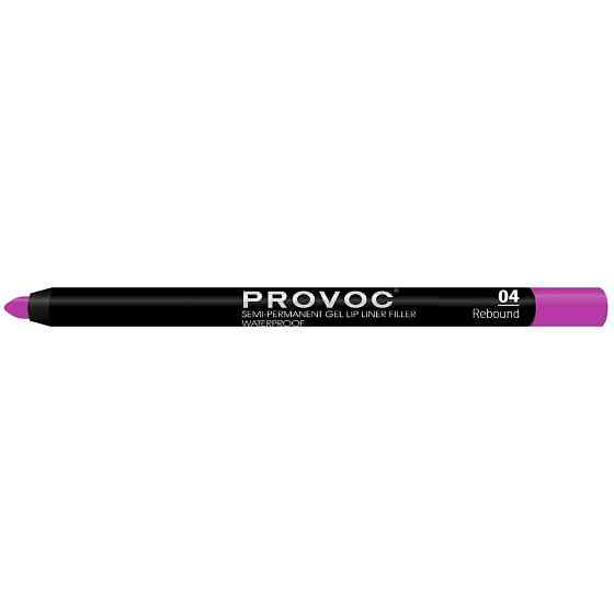 Provoc гелевая подводка в карандаше для губ Semi-Permanent Gel Lip Liner, 801 rozie pose 