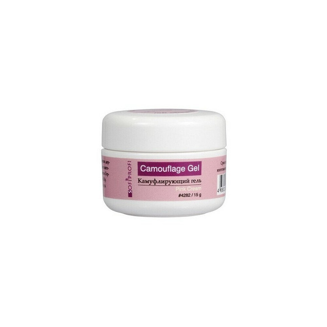 SOFIPROFI Гель камуфлирующий, однофазный Pink cream, 15 мл, арт. 4282  - изображение 3