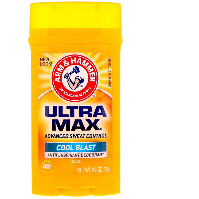 Arm&Hammer Дезодорант-антиперспирант стик Ultramax Cool Blast, 73 мл, 73 г  - изображение 1