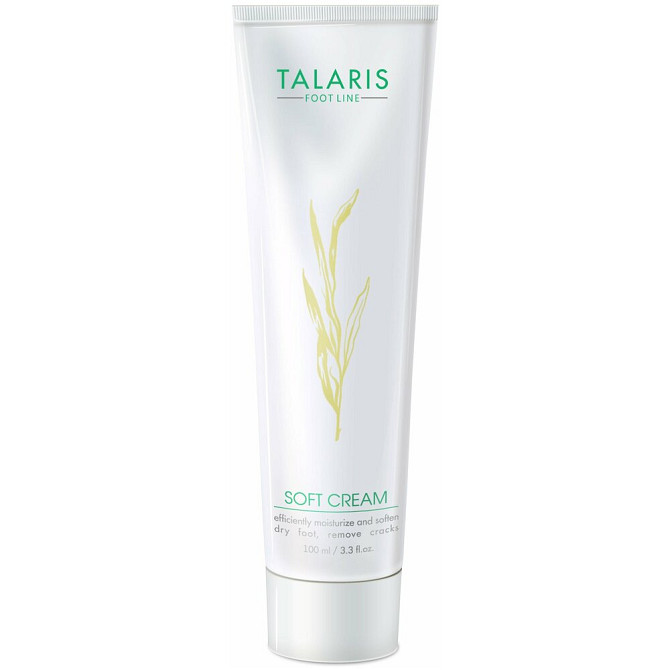 Runail Professional Крем для ног Talaris Soft  с мочевиной для увлажнения сухой кожи стоп, 100 мл  - изображение 1