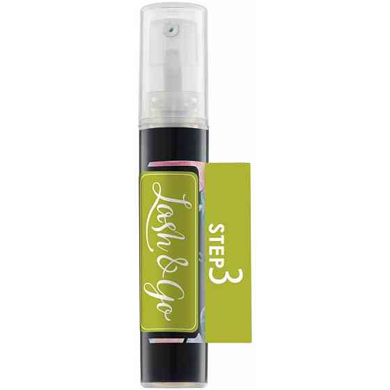 Lash&Go Состав для ламинирования ресниц №3 Carbonizing Serum 3 мл, черный 