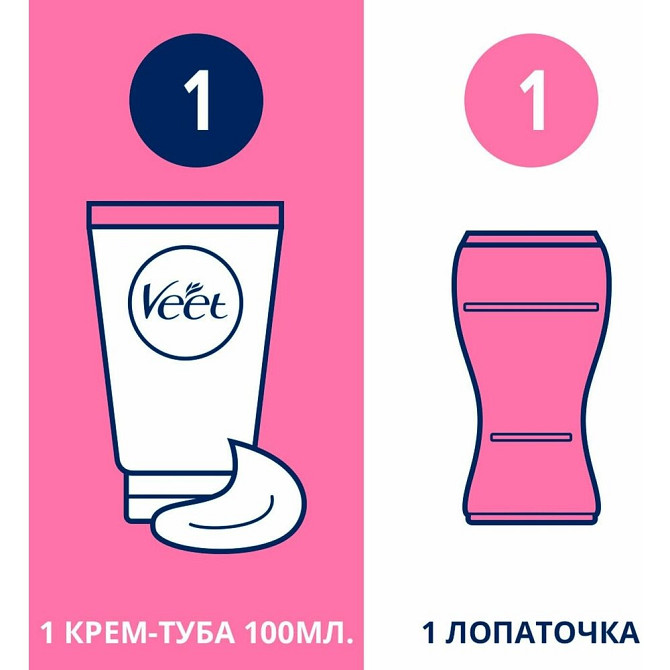 Крем для депиляции Veet MINIMA для чувствительной кожи 100 мл  - изображение 3