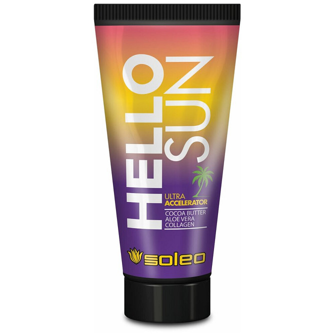 Soleo крем для загара в солярии Hello Sun cacao 150 мл  - изображение 1