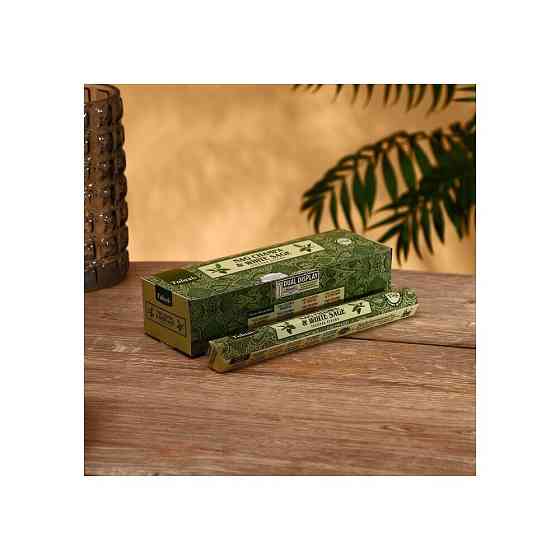 Благовония NAG CHAMPA "Tulasi" 15 аромапалочек White sage 