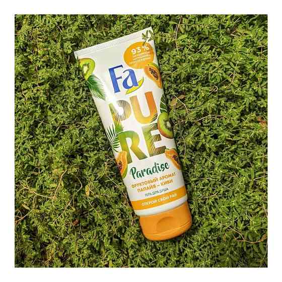 Гель для душа Fa "Pure Paradise" Фруктовый Папайя и Киви, 200 мл. Производитель Henkel AG & Co. Росс 