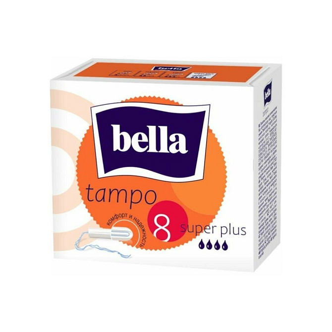 Тампоны Bella Premium Comfort Super Plus Easy Twist, 8 шт.  - изображение 1