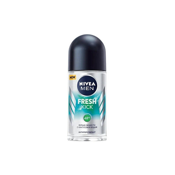 Nivea Дезодорант шариковый мужской FRESH KICK 50мл  - изображение 2