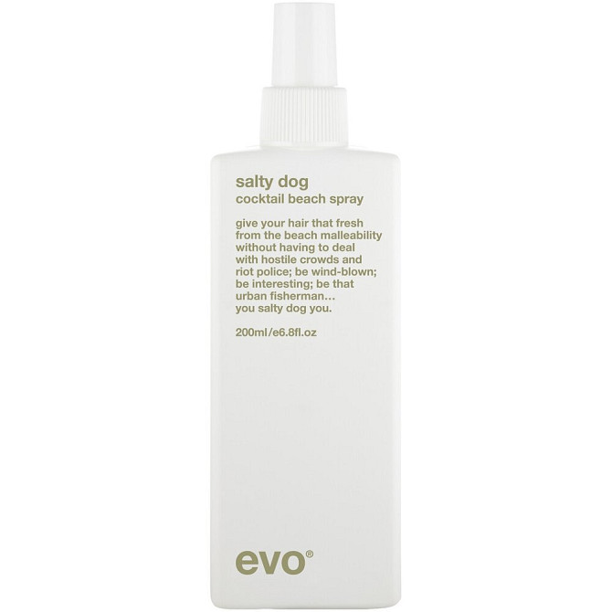 Evo Текстурирующий спрей для волос Salty Dog Salt Spray, слабая фиксация, 50 мл  - изображение 3