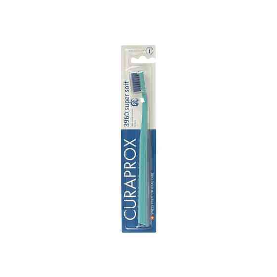 Зубная щетка CURAPROX CS 3960 зеленая "supersoft", d 0,12 мм 