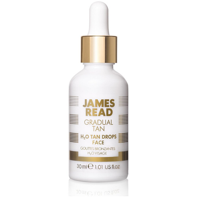 JAMES READ Капли-концентрат - освежающее сияние H2O TAN DROPS FACE (серия GRADUAL TAN), 30 мл  - изображение 1