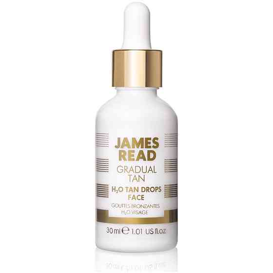 JAMES READ Капли-концентрат - освежающее сияние H2O TAN DROPS FACE (серия GRADUAL TAN), 30 мл 