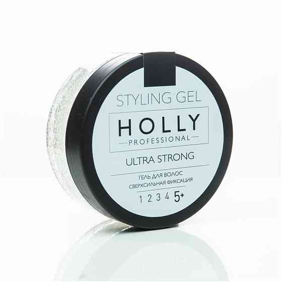 Гель для укладки волос экстремальной фиксации Holly Professional STYLING GEL ULTRA STRONG 