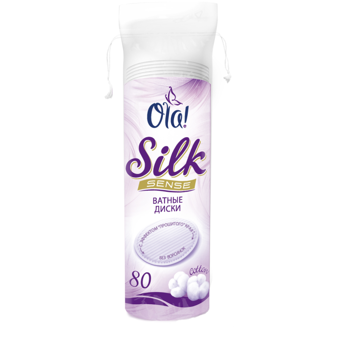 Ola! Ватные диски Silk Sense, 100 шт., пакет  - изображение 2