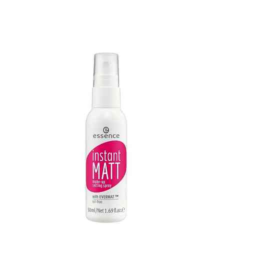 Essence Спрей для фиксации макияжа Instant Matt Make-up Setting Spray, 50 мл, бесцветный 