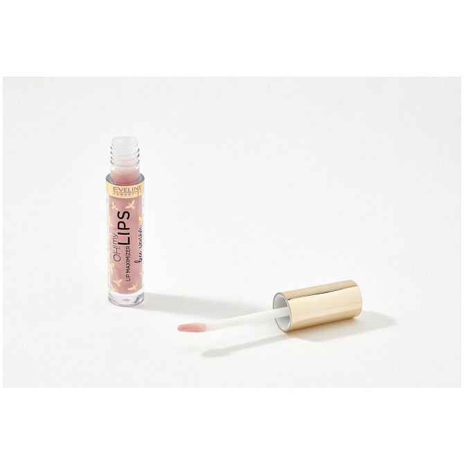 Eveline Cosmetics Блеск для губ Oh! My lips lip maximizer, пчелиный яд  - изображение 3