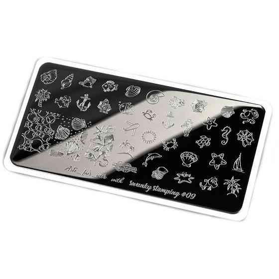 Swanky Stamping пластина Arti for you with 09 12 х 6 см black 