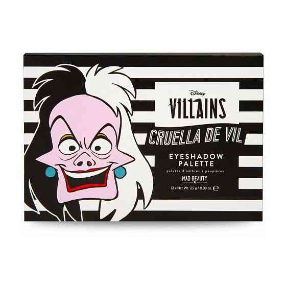 Mad Beauty Палетка теней Disney Villains Cruella De Vil, 25 г 