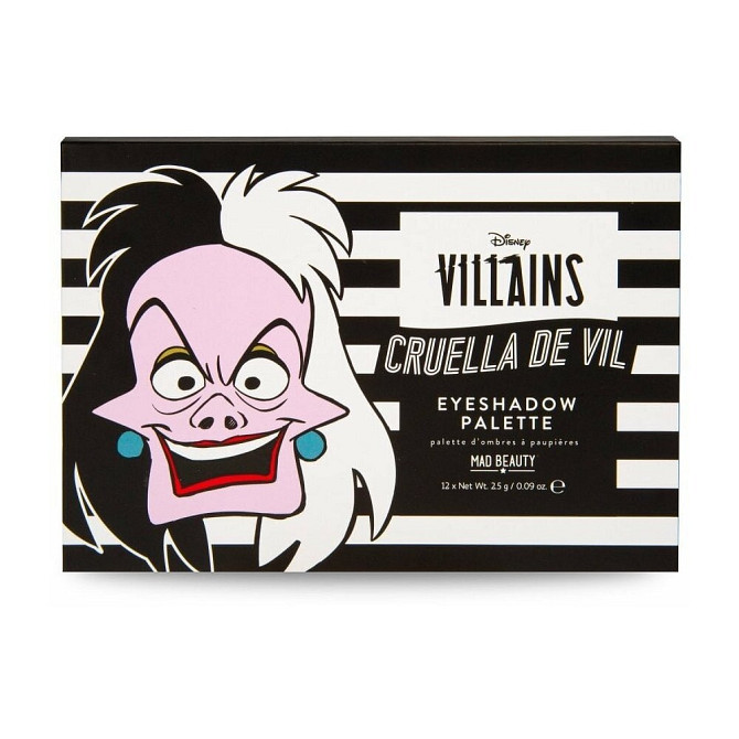 Mad Beauty Палетка теней Disney Villains Cruella De Vil, 25 г  - изображение 1