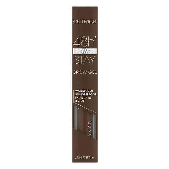 CATRICE Гель для бровей 48H Power Stay Brow Gel, 4.5 мл, 030 DARK 