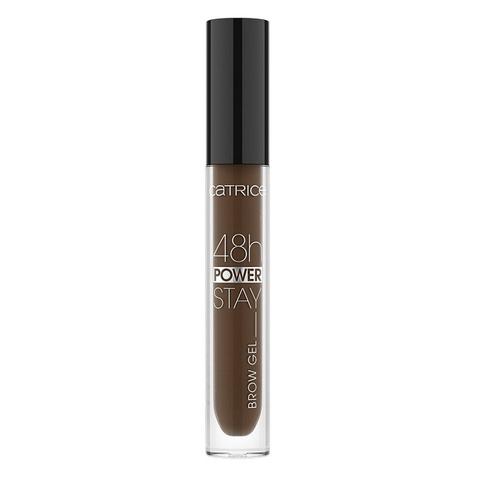 CATRICE Гель для бровей 48H Power Stay Brow Gel, 4.5 мл, 030 DARK  - изображение 1