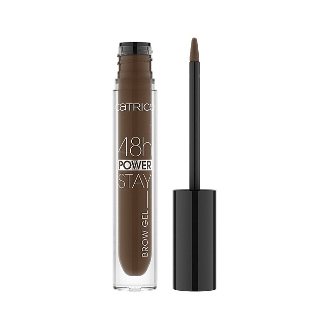 CATRICE Гель для бровей 48H Power Stay Brow Gel, 4.5 мл, 030 DARK  - изображение 2