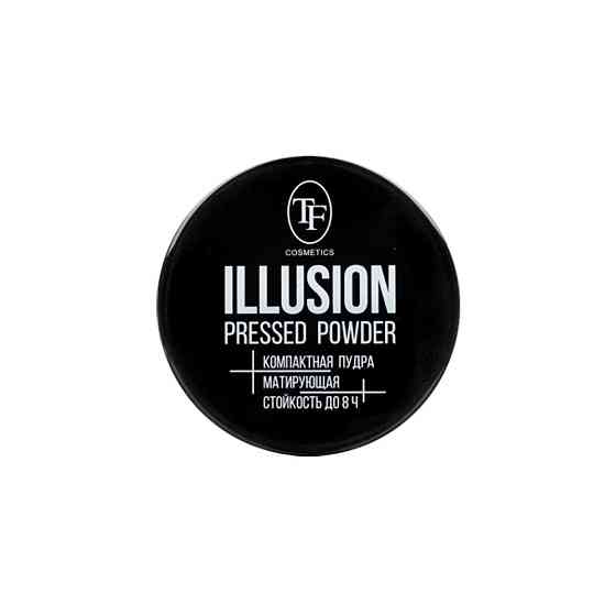 TF Cosmetics пудра компактная матирующая Illusion 01 розово-бежевый 6 г 