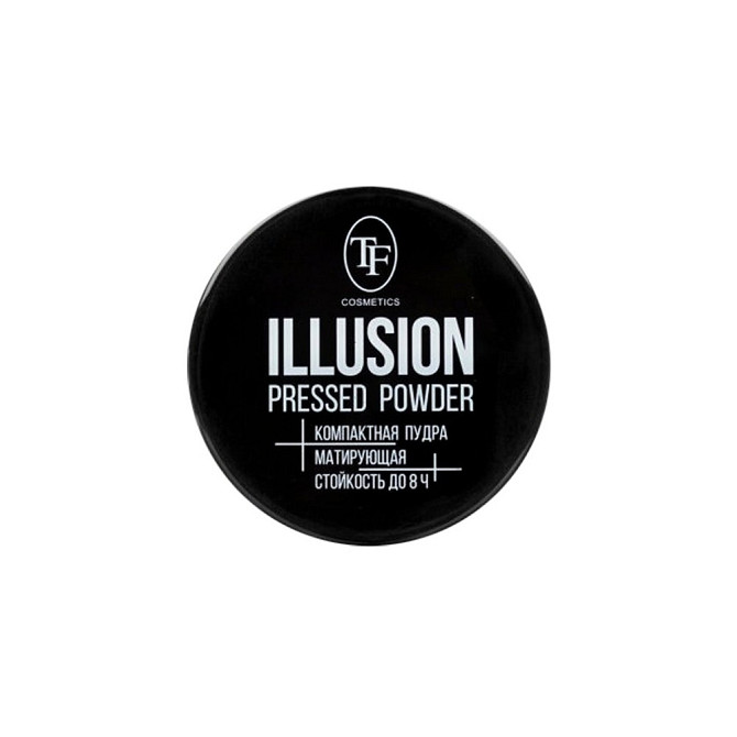 TF Cosmetics пудра компактная матирующая Illusion 01 розово-бежевый 6 г  - изображение 2