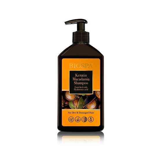 Sea of Spa шампунь Bio Spa с кератином и маслом макадамии, 400 мл 