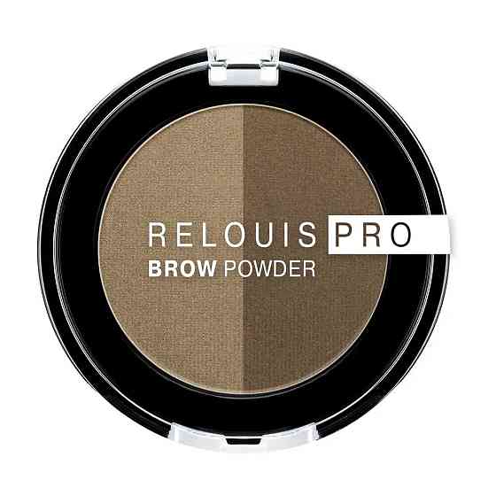 Relouis Пудра для бровей Brow Powder, 02 Taupe 