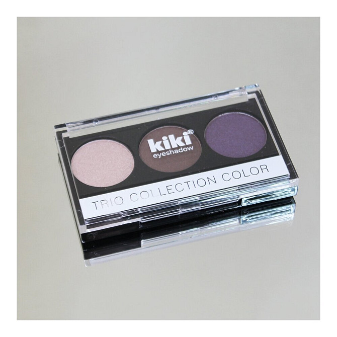 Тени для век KIKI Shadow Trio Collection Color 102, палетка теней  - изображение 2