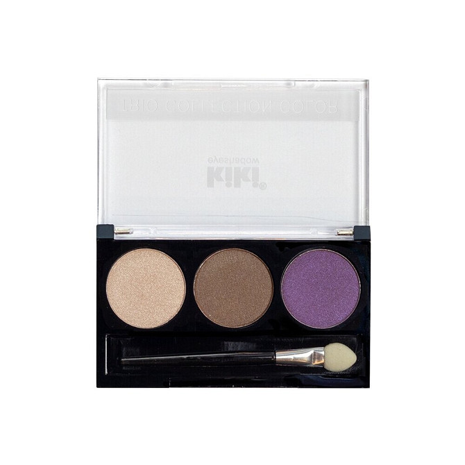 Тени для век KIKI Shadow Trio Collection Color 102, палетка теней  - изображение 1