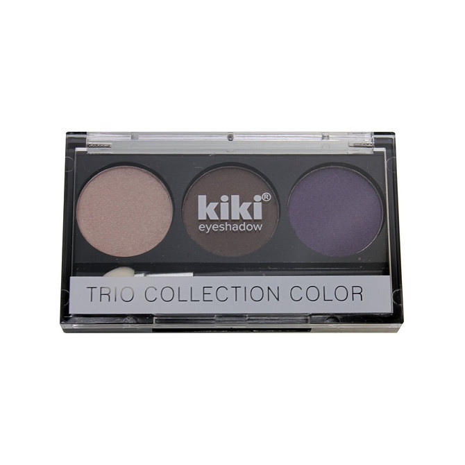 Тени для век KIKI Shadow Trio Collection Color 102, палетка теней  - изображение 3