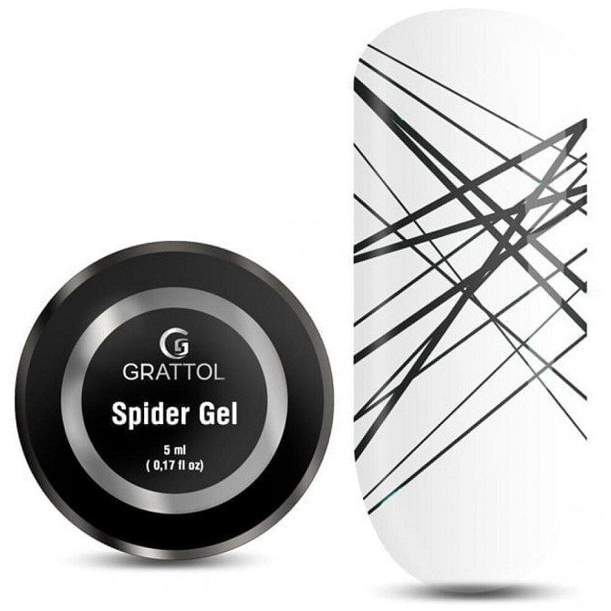 Grattol краска гелевая Spider Gel, 5 мл  - изображение 2