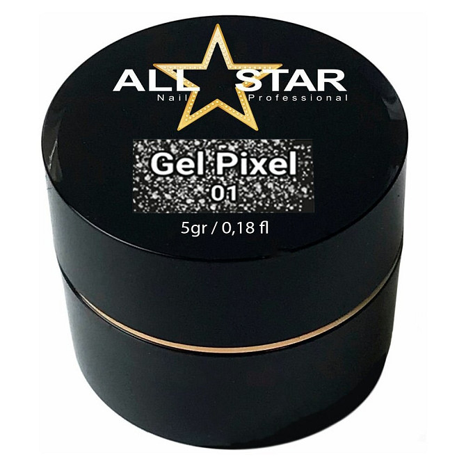 ALL STAR краска гелевая Gel Pixel, 5 г  - изображение 3