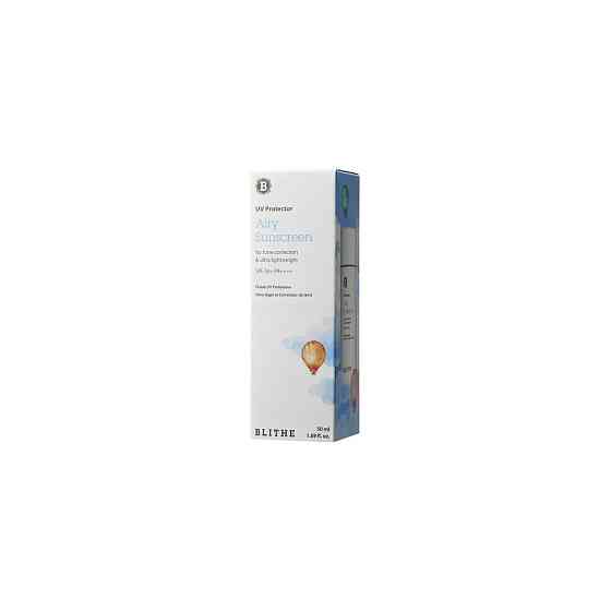 BLITHE крем Airy Sunscreen SPF 50, 50 мл 