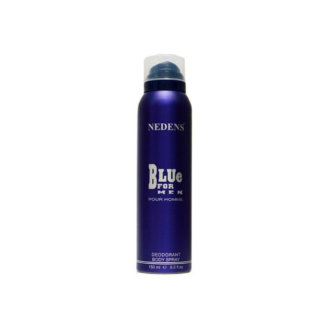 Парфюмированный дезодорант LM Cosmetics Blue for men pour homme 150 ml  - изображение 2