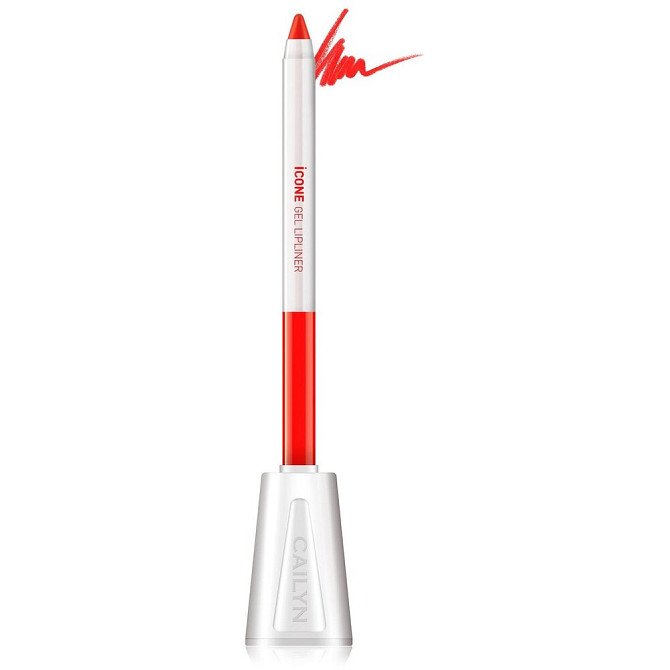 CAILYN Карандаш для губ ICone Gel Lipliner, L01 Apple Red  - изображение 3