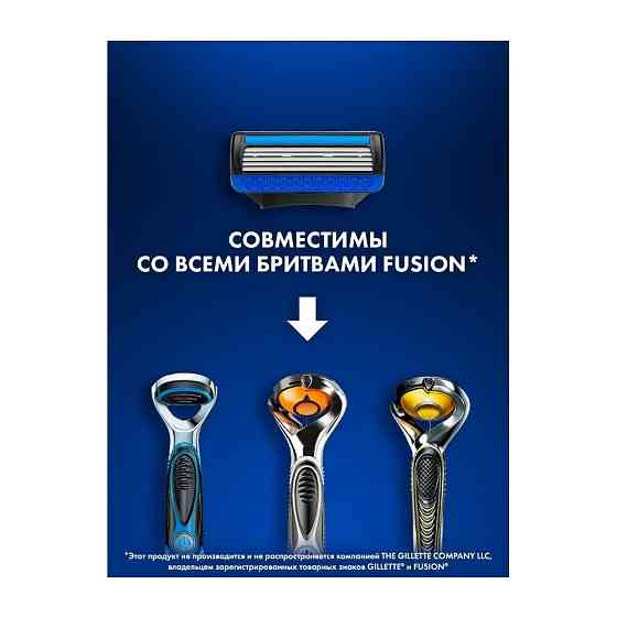 12 сменных кассет TopTech Razor 5. Совместимы с Gillette Fusion5 