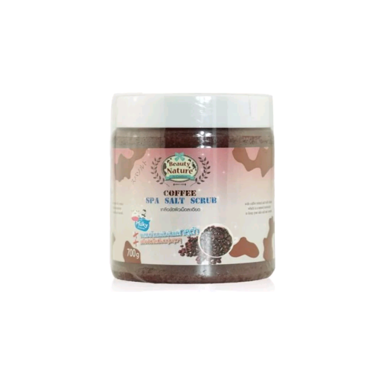 Скраб Beauty Nature Coffee - Spa Salt Scrub Солевой скраб для тела "кофе" 700 мл. 