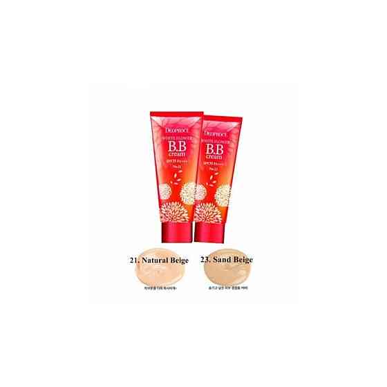 BB-крем [Deoproce] White Flower BB Cream SPF35 PA+++ 