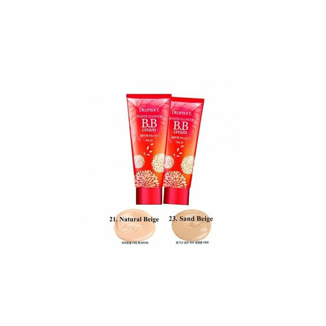 BB-крем [Deoproce] White Flower BB Cream SPF35 PA+++  - изображение 1