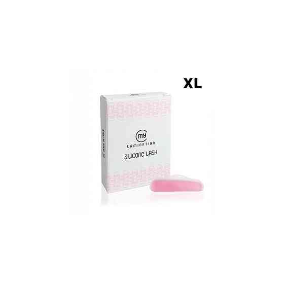 Набор силиконовых бигудей для завивки ресниц My Lamination (Silicone Lash PINK (размер XL) 